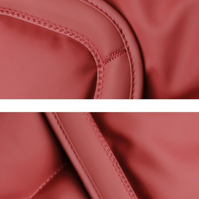 Universal cushion with soft, fluffy long-pile fabric that enhances comfort and adds warmth during winter drives