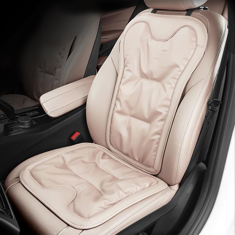 Universal car seat cushion perfectly fits Tesla and other EV models, adding luxury comfort and protection